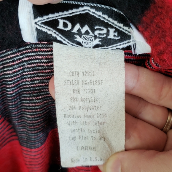 Vintage DWSF Button Down Sweater Jacket - Picture 6 of 7